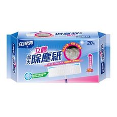 LET-GREEN 立得清 立體除塵紙(20抽入)20x37cm 加大款　除塵紙/清潔紙/立體除塵紙