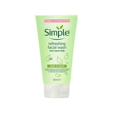 Simple 清妍~清新舒緩潔面露(150ml)　洗面乳/潔顏乳/潔面露 D103863