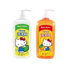 Hello Kitty~檸檬／橘子 洗潔精(1000ml) 款式可選  三麗鷗授權 ※限宅配