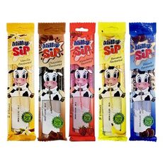 Milky Sip 神奇牛奶吸管(6gx5入) 牛奶吸管/風味吸管/神奇吸管