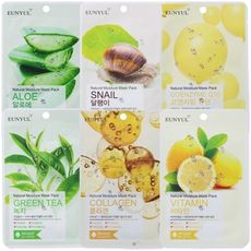 韓國EUNYUL~面膜(單片22ml) 蘆薈/蝸牛/Q10/綠茶/膠原蛋白/馬油 D402081