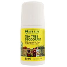澳洲 AUS LIFE 澳思萊 茶樹小倉蘭滾珠體香露(60ml) /體香露/止臭/滾珠體香露