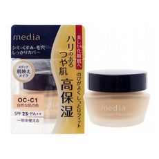 日本 media 媚點~極上粉嫩保濕粉底霜(25g) 3款可選 粉底霜/粉底液/化妝品