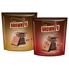 BROWNVO~經典原味／巧克力脆皮 布朗尼(1包入) 款式可選_餅乾/巧克力餅乾 D404880