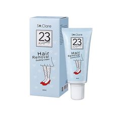 【St.Clare 聖克萊爾】一抹溜溜毛髮順理霜(60ml)  除毛膏/毛髮去除/免撕除毛膏