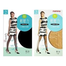 儂儂 non-no~ (7752)80D輕壓力褲襪(1件入) 黑色/膚色 褲襪/襪子/壓力襪