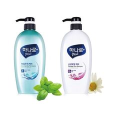 韓國 Hanaro~洗潤護3合1草本洗髮精(680ml) 清爽去屑/染燙受損 D886120