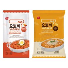 韓國 Yopokki 甜辣味／起司味炒年糕拉麵260g(袋裝)　辣炒年糕/拉麵/泡麵 D400987