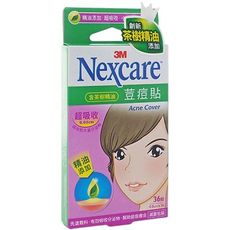 3M 茶樹精油超吸收小痘子貼(36顆) 痘痘貼/茶樹痘痘貼/小痘痘貼 D438052