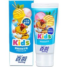 百齡 雙氟防蛀兒童牙膏(70g) 冰淇淋汽水 　牙膏/兒童牙膏/防蛀牙膏