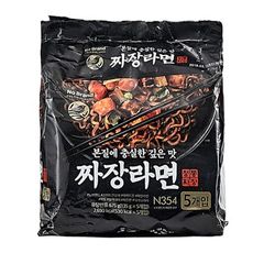 韓國 No Brand~經典炸醬拉麵(135gx5包)  團購/泡麵/拉麵 D141957