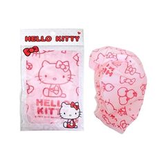 SANRIO 三麗鷗~Hello Kitty浴帽(紅/粉)1入 顏色隨機出貨　造型浴帽/衛浴用品