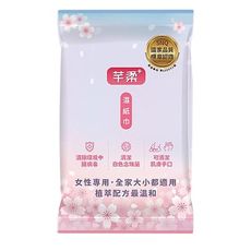 芊柔 清除腸病毒濕紙巾10抽(女性專用) 　濕巾/紙巾/濕紙巾 D350000