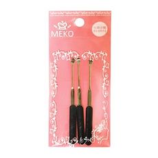 MEKO 附柄耳扒(3入)  清潔耳垢/掏耳棒/耳扒