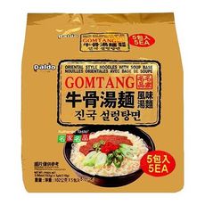 韓國 八道Paldo 牛骨湯麵(102gx5包) 團購/泡麵/宵夜D105144