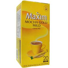韓國 Maxim~摩卡咖啡(12gx20入)  即溶咖啡/沖泡飲品/泡咖啡 D006391