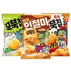 【韓國 好麗友】烏龜玉米脆餅(80g) 款式可選  零食/團購/脆餅 D784409