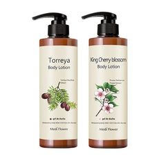 韓國 Medi Flower 香榧／櫻花身體乳(500ml)/乳液/身體乳/香氛身體乳