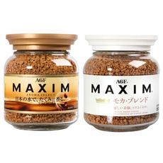 日本 AGF~Maxim箴言金咖啡／香醇摩卡咖啡／濃郁深煎咖啡／華麗香醇咖啡(80g)D275195