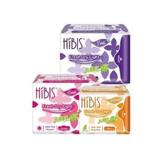 HIBIS~木槿花草本貼身透氣衛生棉／清爽護墊(3包入) 日用/夜用/護墊 3款可選　D187816