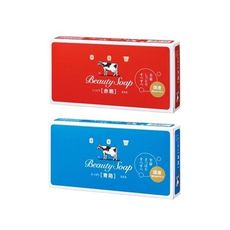 牛乳石鹼 COW~牛乳香皂(3入裝) 玫瑰滋潤型／茉莉清爽型 香皂/肥皂/手工皂 D137034