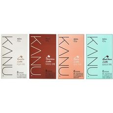 韓國 Kanu~香草／提拉米蘇／煉乳／薄荷巧克力 拿鐵咖啡(17.3gx8入) D075519