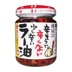 日本 桃屋 蒜香辣油(110g) 萬用拌麵醬/拌飯醬 /調味醬 D051379