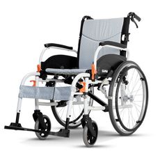 來店/電更優惠 來而康 康揚 手動輪椅SM-825飛揚825輕量移位型輪椅輪椅補助B款 贈輪椅袋