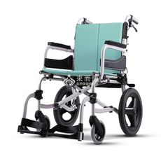 來店/電更優惠 康揚 手動輪椅 飛揚215 SM-250.5 小輪14F 輪椅補助B款 贈 輪置物袋
