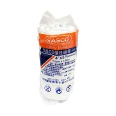 來而康 YASCO 彈性繃帶 (滅菌/未滅菌) 雙鉤 10x450cm 白色 彈力繃帶 包紮繃帶