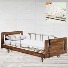 來而康 LEK01 三馬達電動床 鋼板電動床三馬達木飾 贈床包2中單2餐桌板1