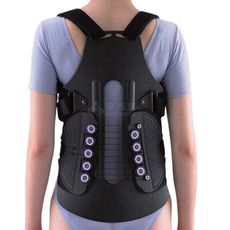 來而康 吉博 MAKIDA 軀幹裝具 (未滅菌) 115RH-2 滑輪 強力 長背架 19吋 背架