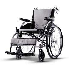 來店/電更優惠 來而康 康揚手動輪椅 舒弧105(B款)KM-1500.4B輪椅補助B款贈輪椅置物袋