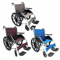 來而康 富士康 機械式輪椅 FZK-101 輕量化 鋁合金 手動輪椅 單層不折背 輪椅補助B款