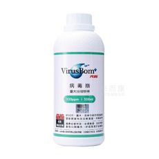 來而康 VirusBom 病毒崩 病毒崩補充瓶 100ppm 500ml/瓶 6瓶販售 補充瓶