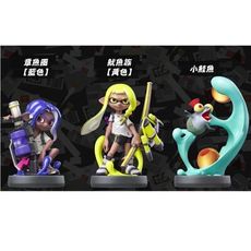 【酷客電玩】 Switch NS 斯普拉遁 3 漆彈3 黃色 藍色 Smallfry 魷魚族 章魚圈