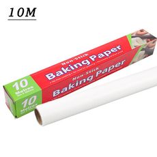 (10M)烘焙紙捲 烘焙紙 烤盤紙 烤箱紙 硅油紙 氣炸鍋紙 雙面烤盤紙 調理紙 烘焙 餐廚