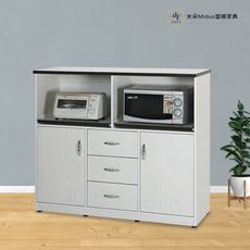 【米朵Miduo】4.2尺塑鋼電器櫃 電器櫥櫃 塑鋼家具(附插座)