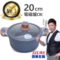 【西華SILWA】西華瑞士原礦不沾湯鍋20cm