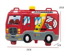 消防車 背包水槍 抽拉式水槍 沙灘 兒童 戲水玩具 背包水槍【CF157287】