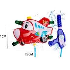 超級飛俠 樂迪 飛機 背包水槍 抽拉式水槍 沙灘 兒童 戲水玩具 背包水槍【CF143635】