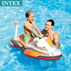 INTEX 57520飛艇座騎 飛機坐艇 水上摩托車 快艇泳圈 兒童泳圈 兒童坐圈【YF18462】