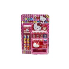 正版授權 Hello Kitty 投幣自動販賣機 KT玩具 ST安全玩具 【0511376】