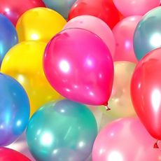 8號 12吋 珠光氣球 六入裝 30公分球 氣球 金屬氣球 金屬色 充氣球 【YF16751】