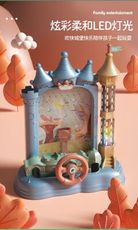 二合一 接球城堡遊戲機 兒童城堡接球 電動遊戲機 聲光玩具 兒童玩具 親子互動【CF151601】