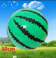 西瓜沙灘球 30公分球 海灘球 沙灘球 充氣球 游泳【YF3165】