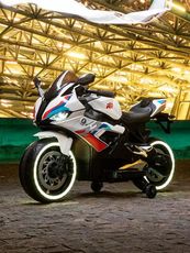 BMW S1000RR 造型兒童機車 電動摩托車 三輪摩托車 早教摩托車 童車【YF20073】