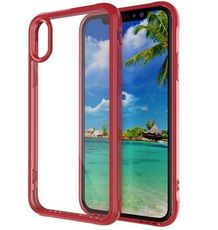 I Phone8透明四角防摔保護套 iphone X手機殼硬殼