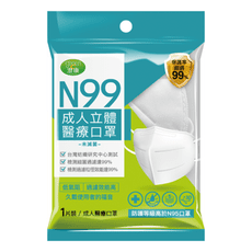 N99成人立體醫療口罩