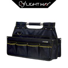 【0603C001】 LIGHT WAY折疊式鋼管工具袋-大